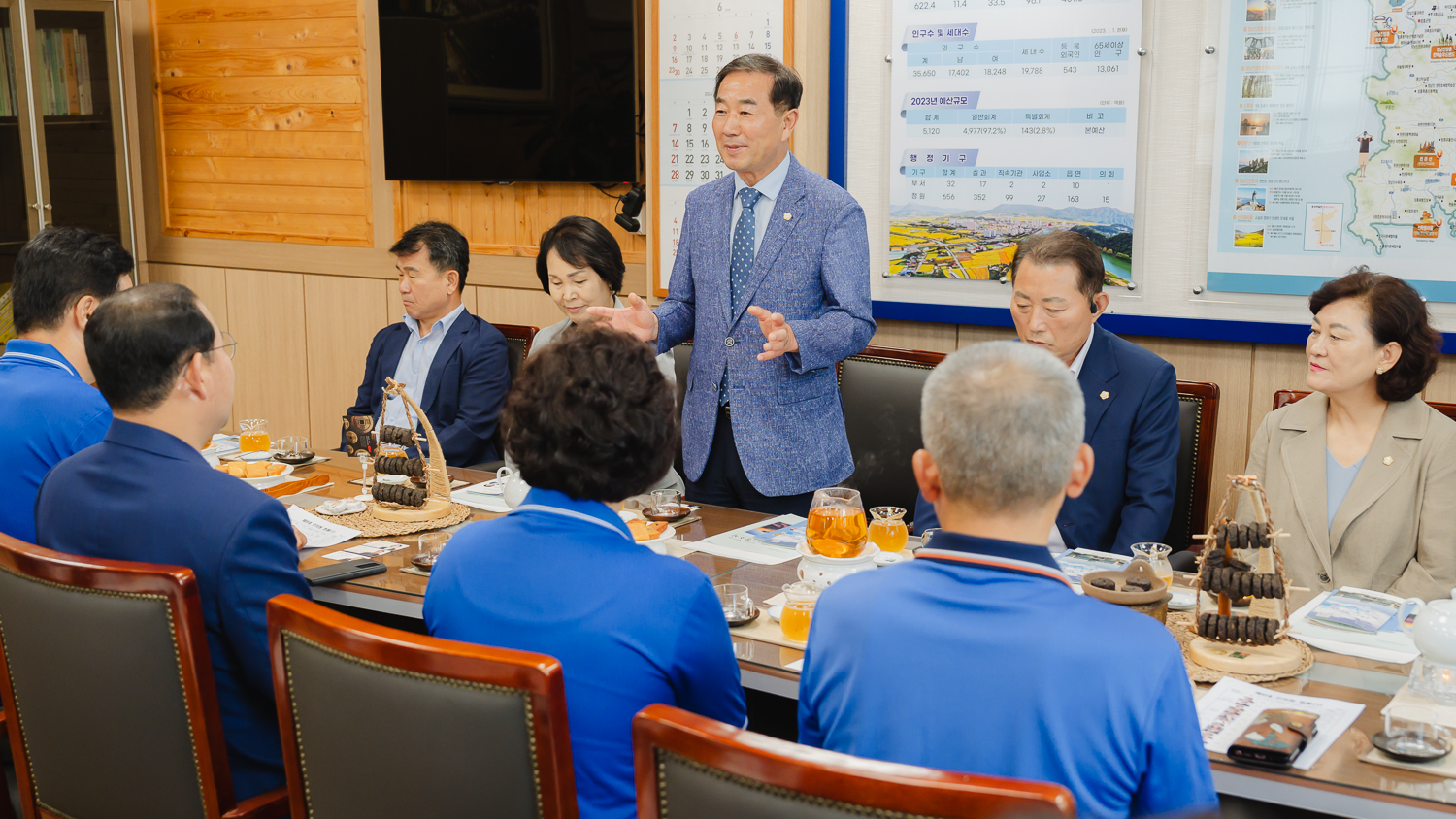 전남 장흥군의회 방문 12