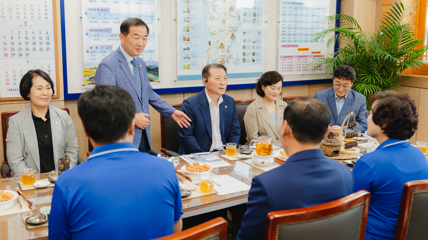 전남 장흥군의회 방문 13
