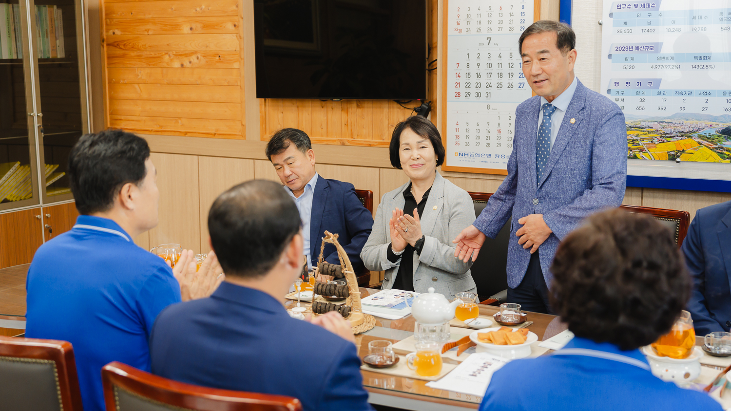 전남 장흥군의회 방문 14