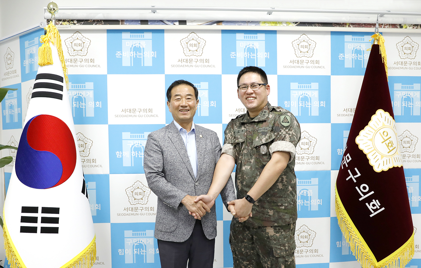 56사단 군부대 간부와의 간담회 1