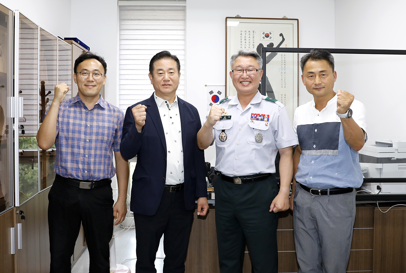 안보간담회(재향군인회, 예비군 기동대) 3
