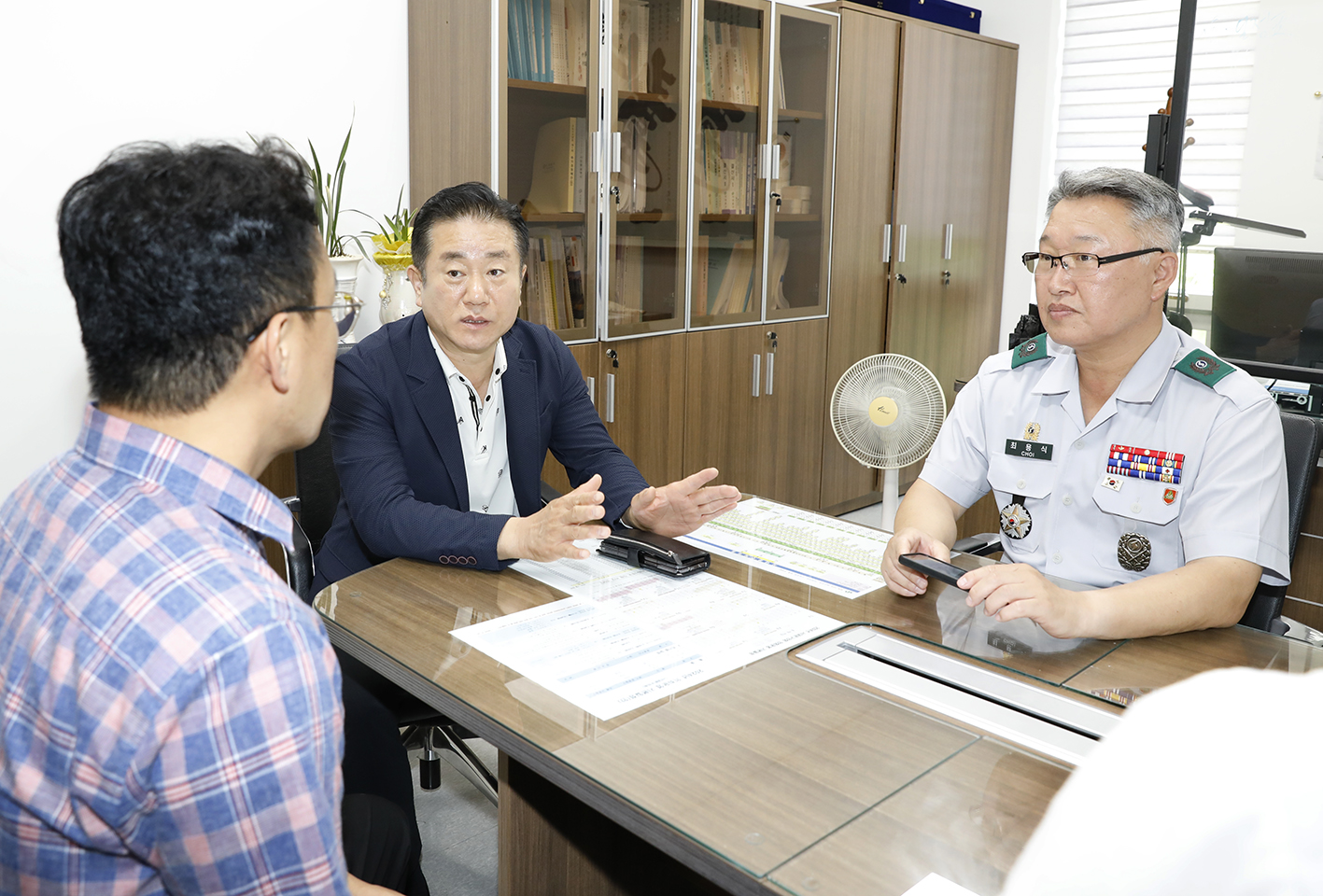 안보간담회(재향군인회, 예비군 기동대) 4