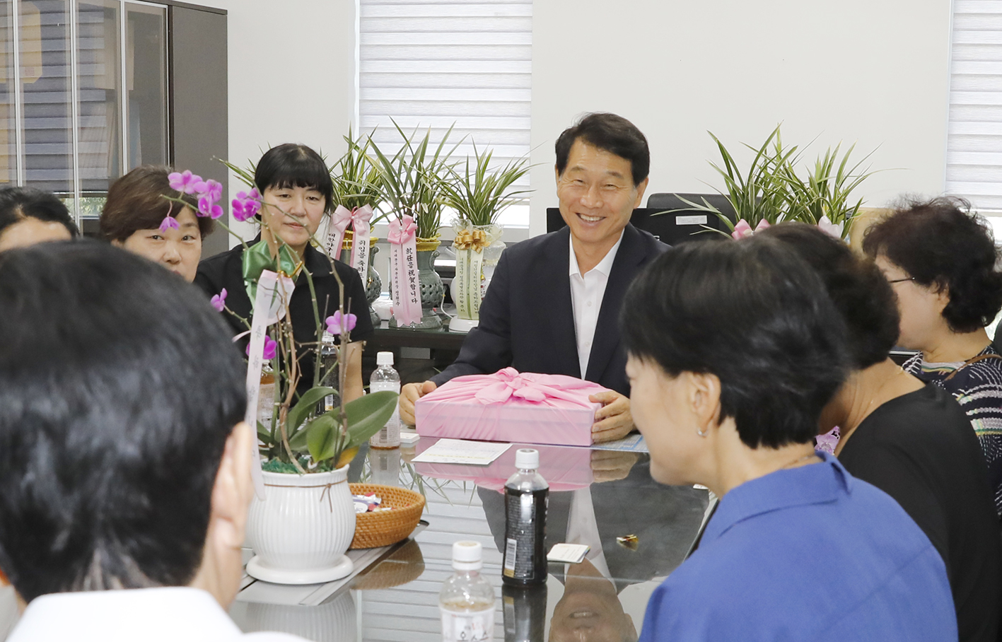 신촌동 직능단체 회장단과의 간담회 4