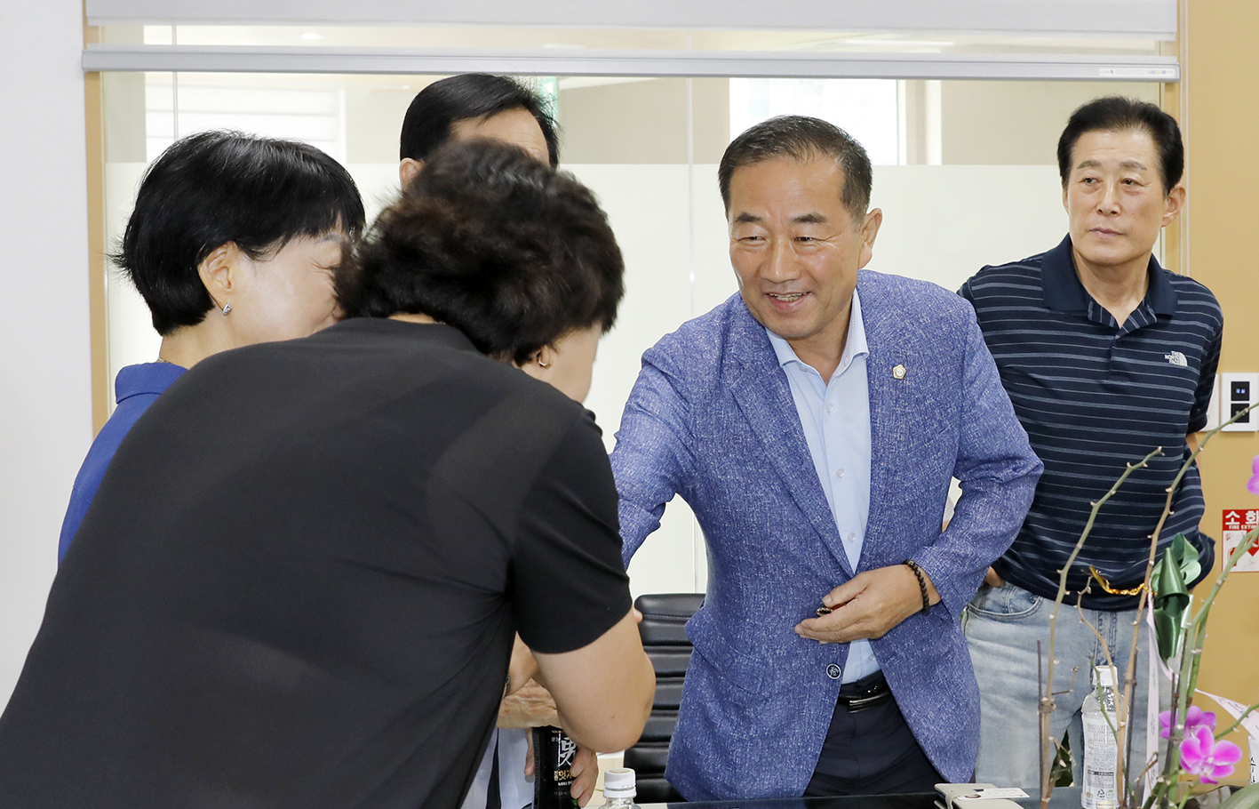 신촌동 직능단체 회장단과의 간담회 5