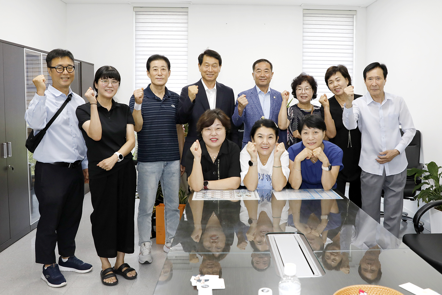 신촌동 직능단체 회장단과의 간담회 7