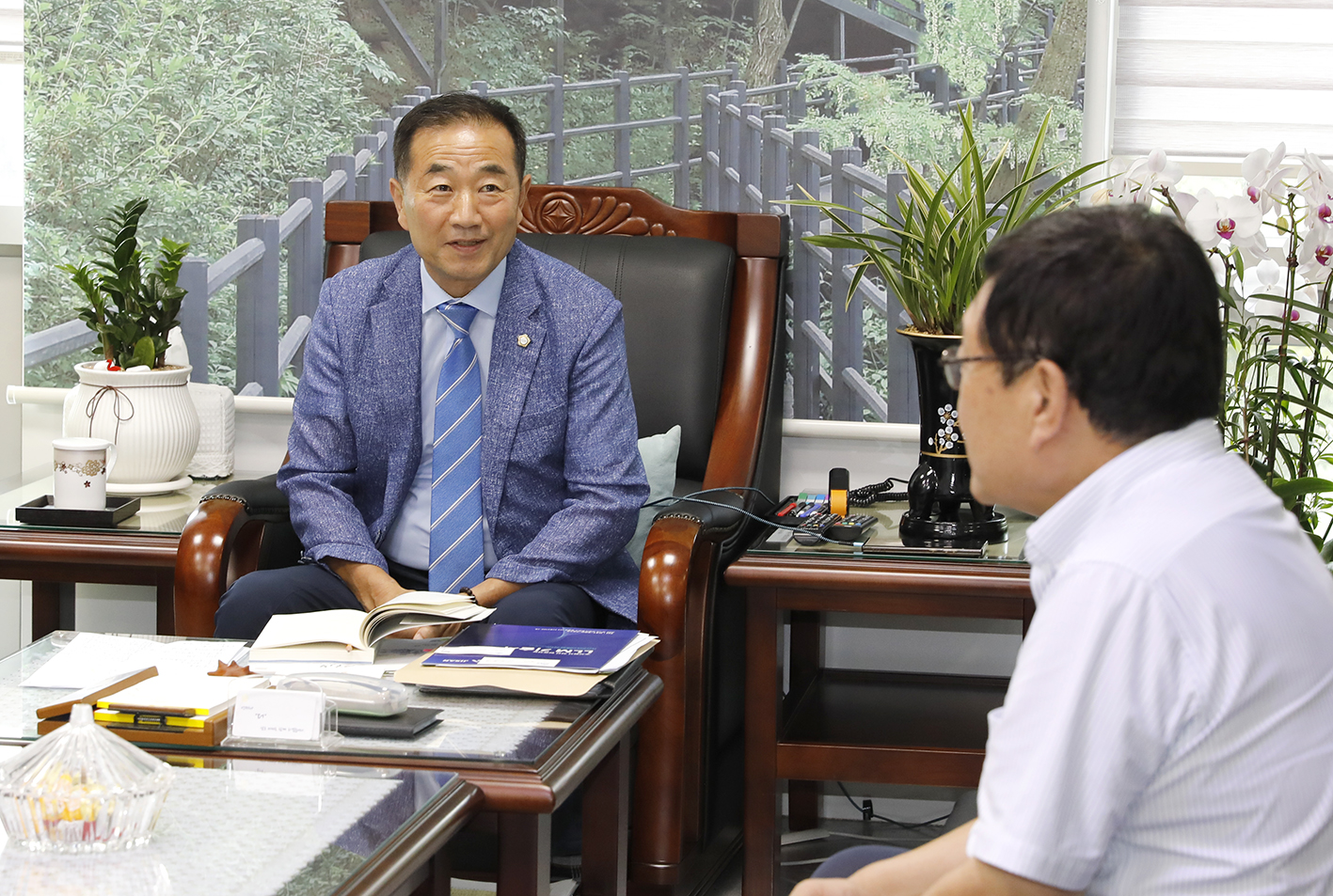의장표창장 수여식 3