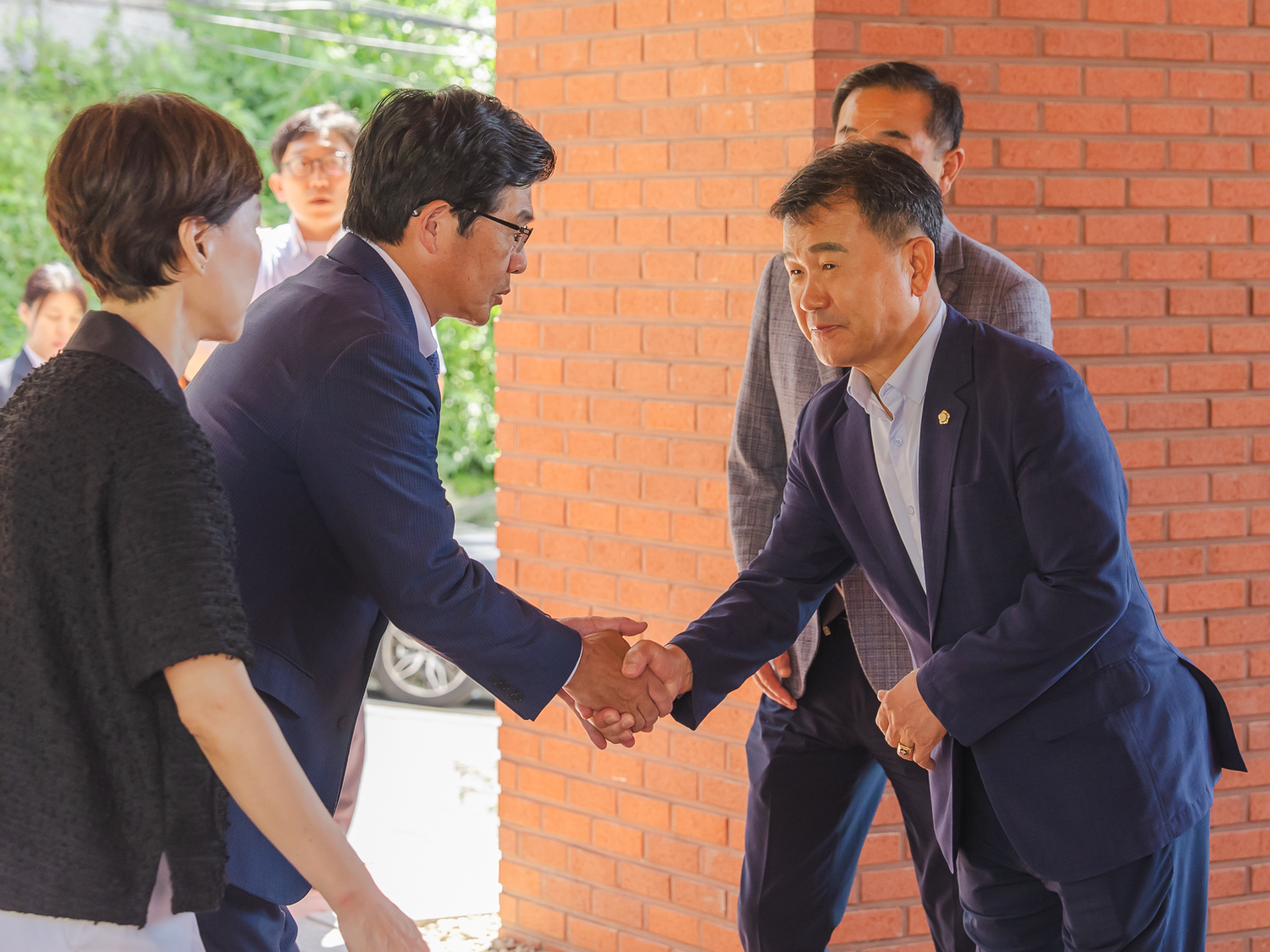 일본 도쿄도 스미다구 대표단 방문 환영식 2