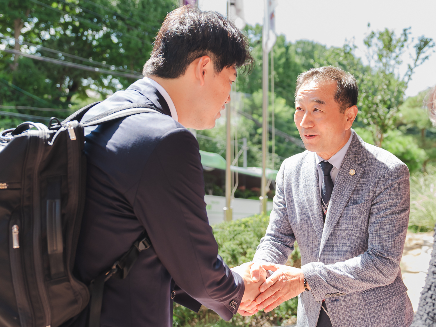 일본 도쿄도 스미다구 대표단 방문 환영식 6