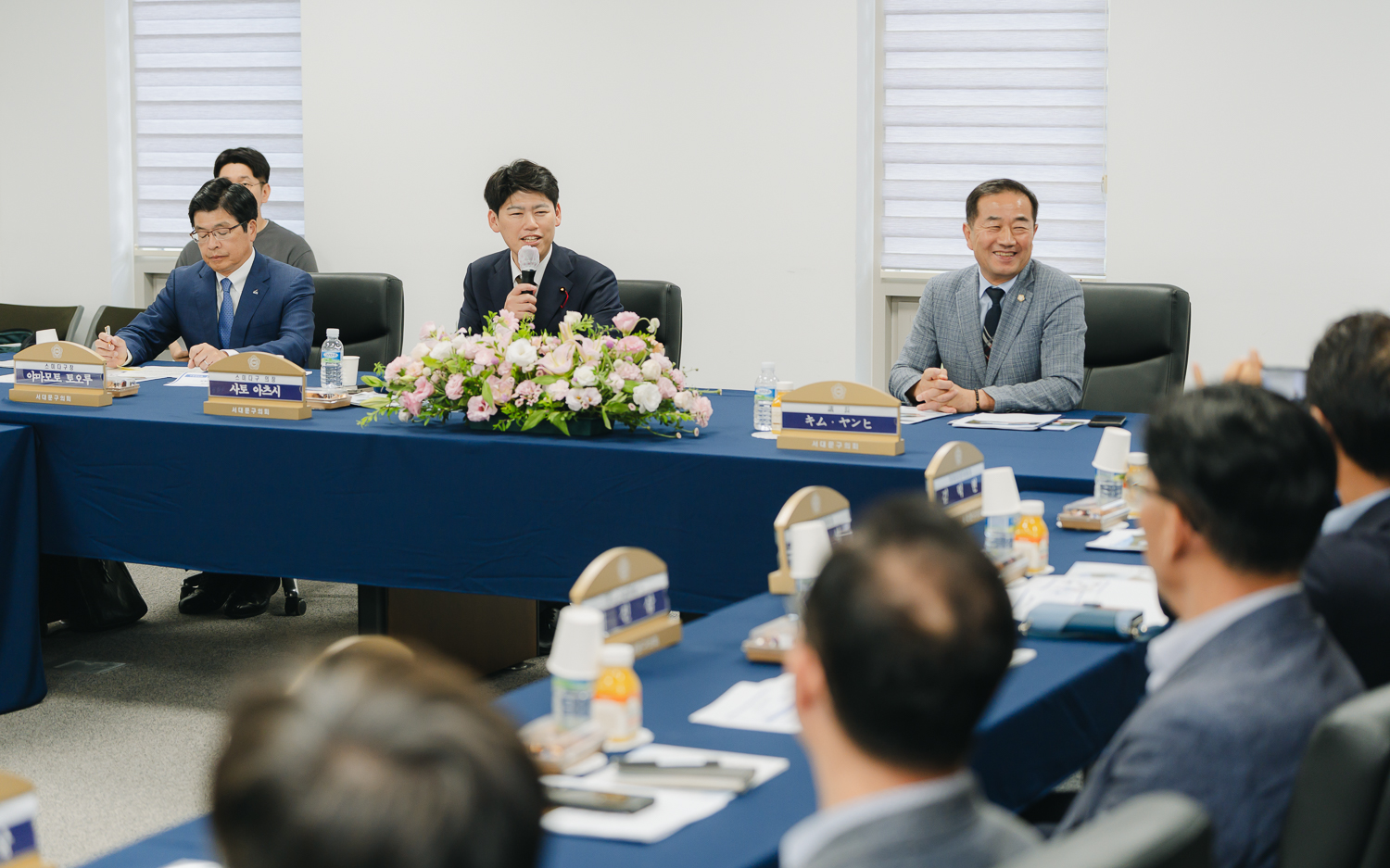 일본 도쿄도 스미다구 대표단 방문 환영식 23