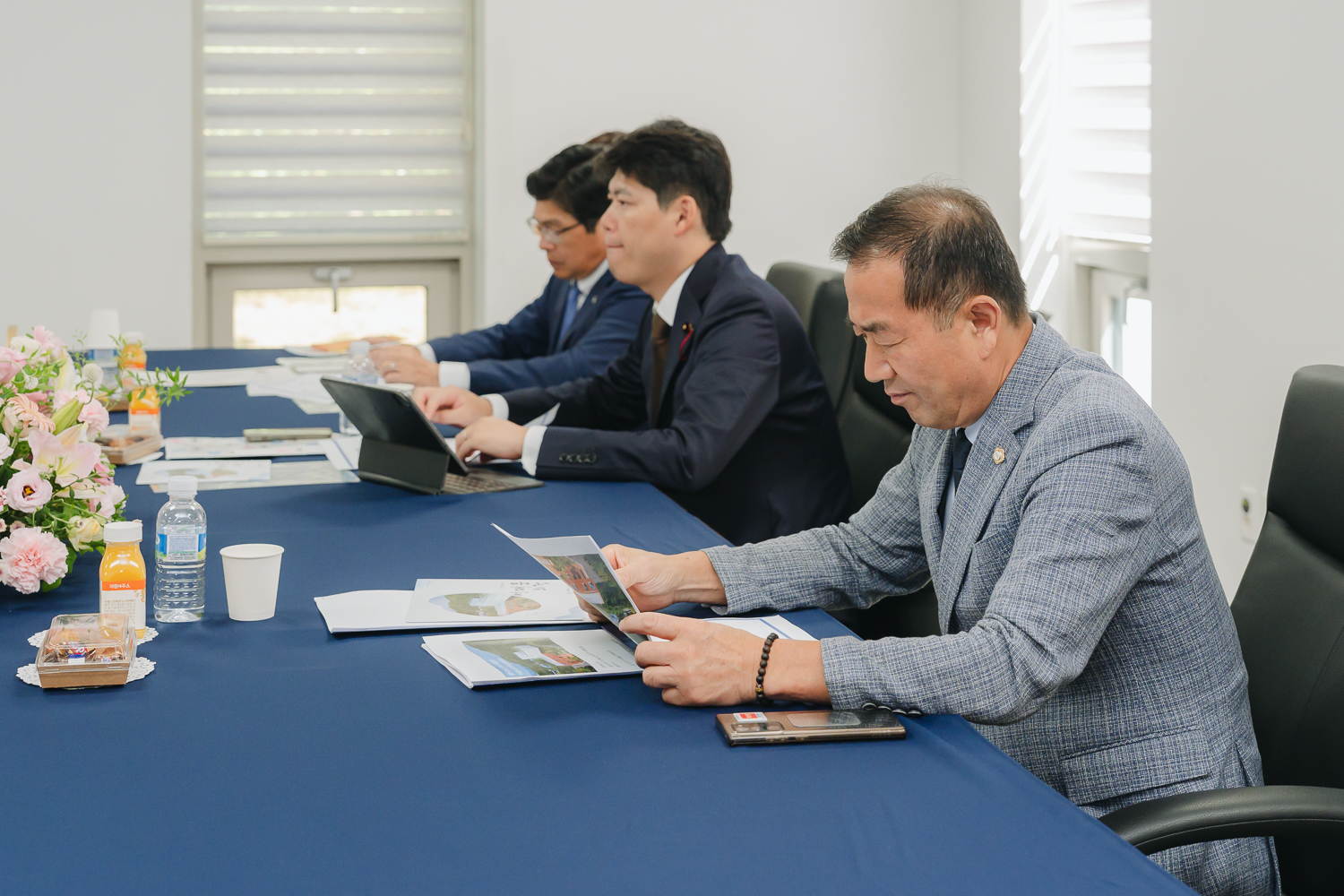 일본 도쿄도 스미다구 대표단 방문 환영식 30