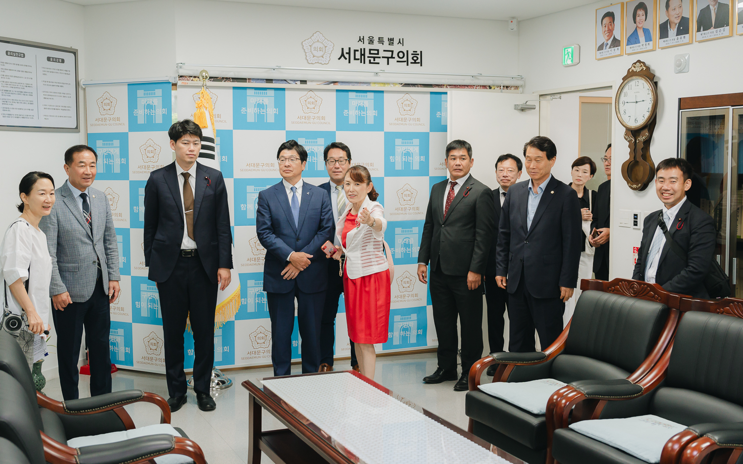일본 도쿄도 스미다구 대표단 방문 환영식 39