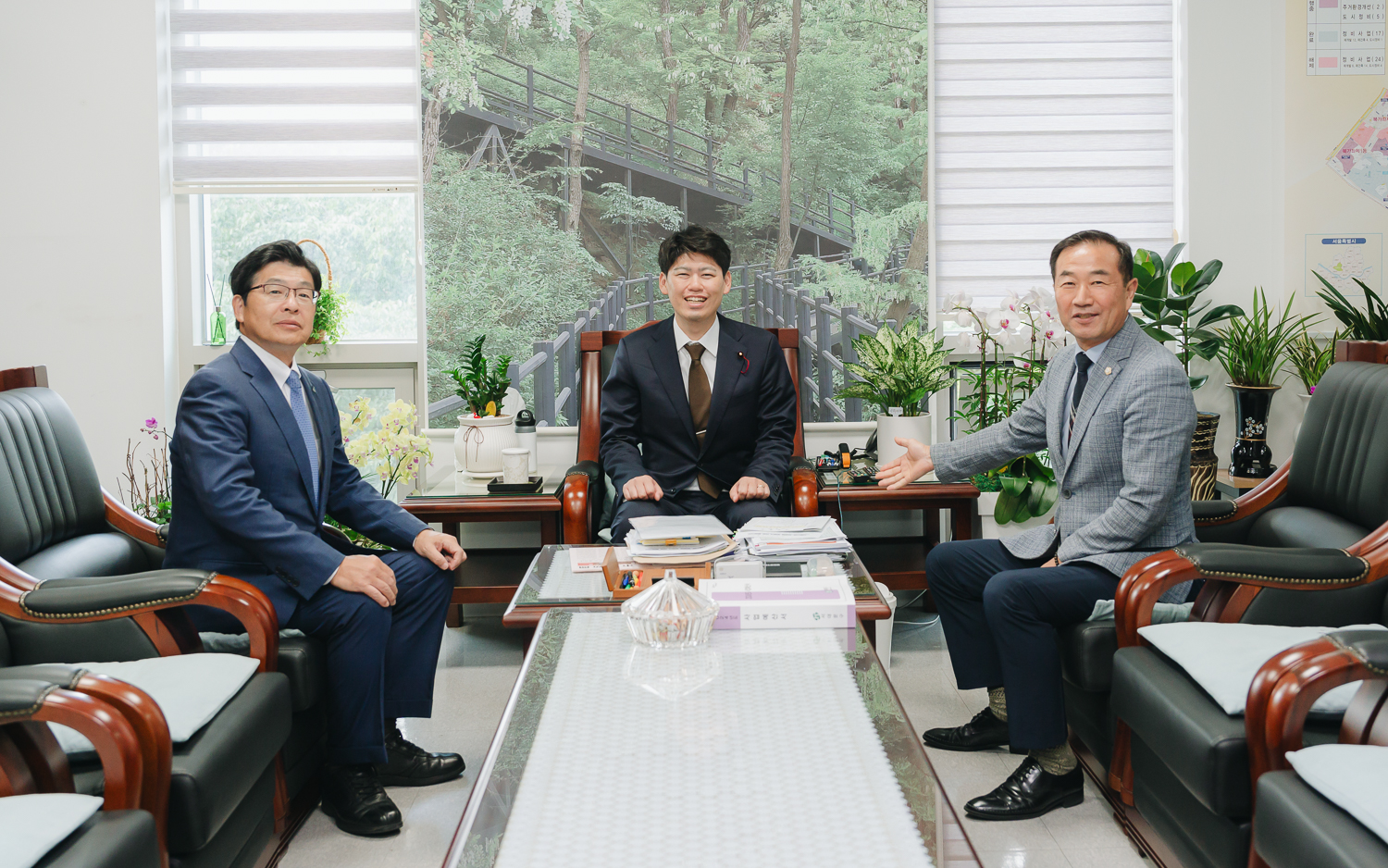 일본 도쿄도 스미다구 대표단 방문 환영식 40