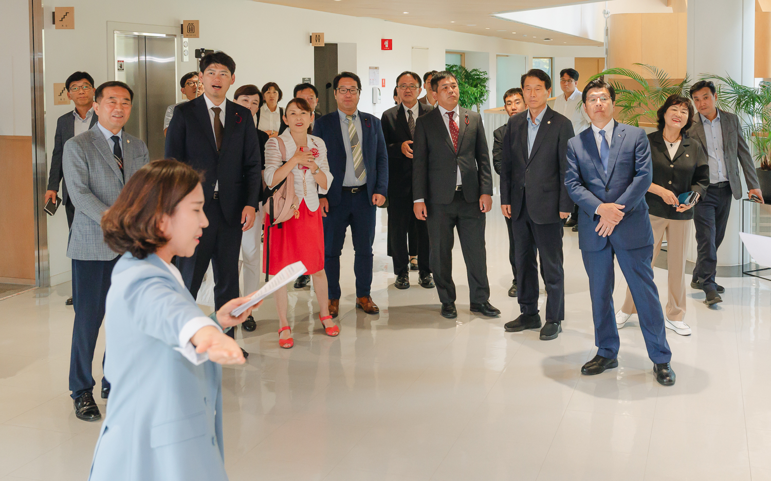 일본 도쿄도 스미다구 대표단 방문 환영식 42