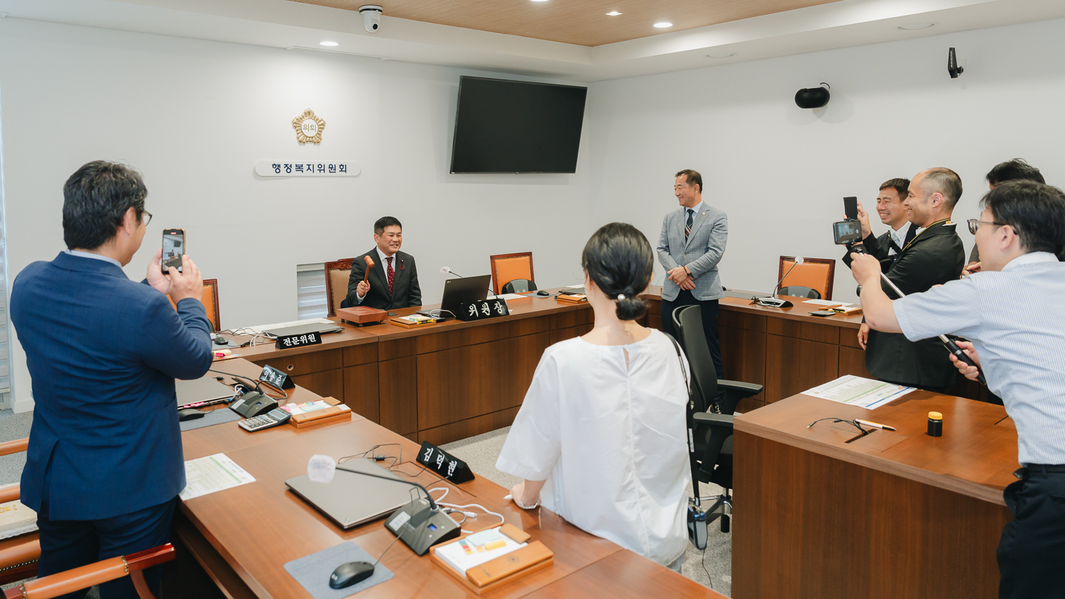 일본 도쿄도 스미다구 대표단 방문 환영식 50
