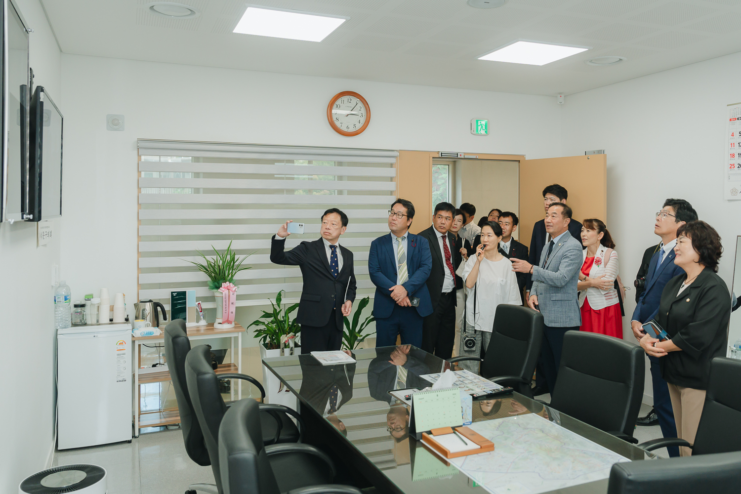 일본 도쿄도 스미다구 대표단 방문 환영식 55