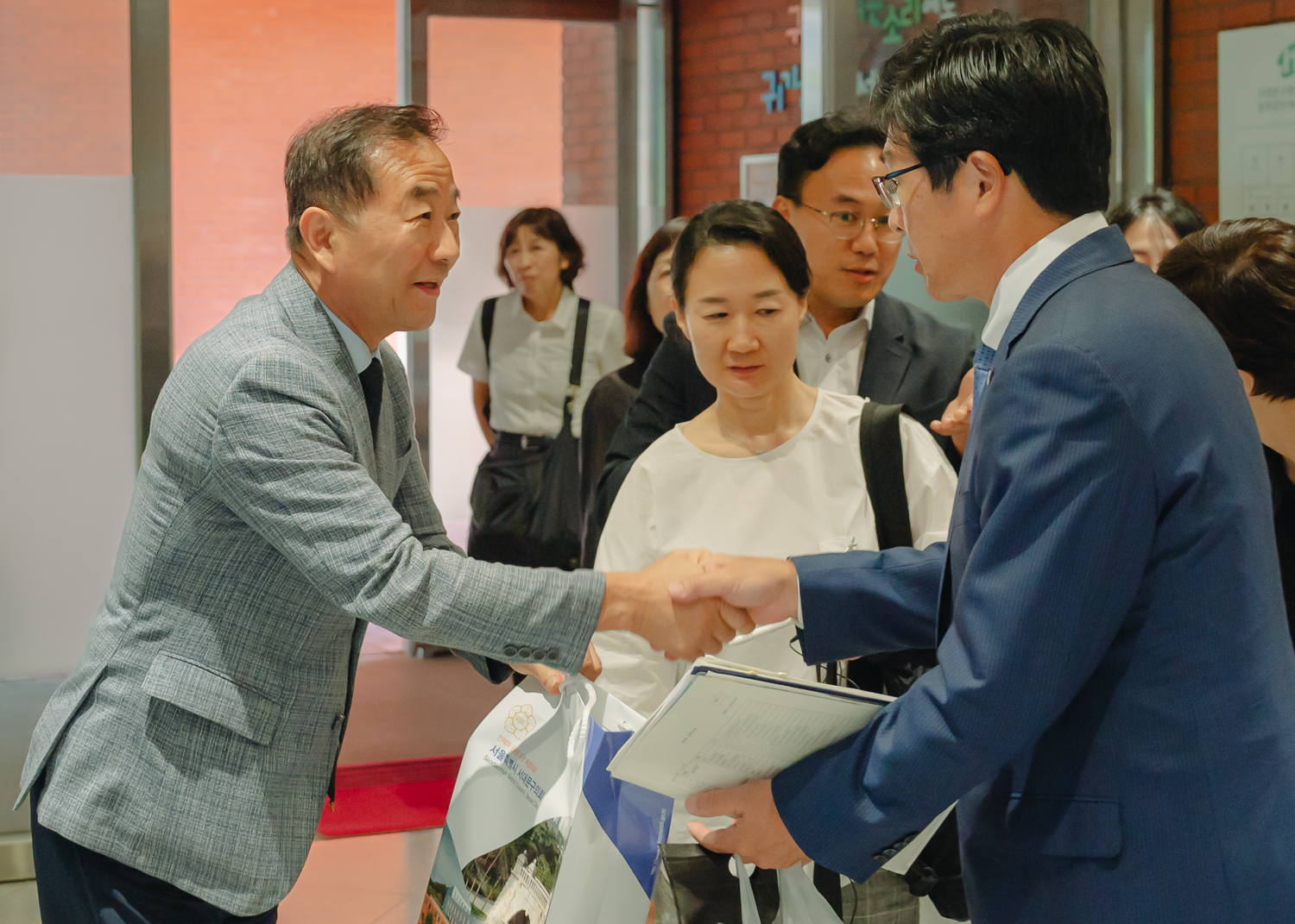 일본 도쿄도 스미다구 대표단 방문 환영식 73