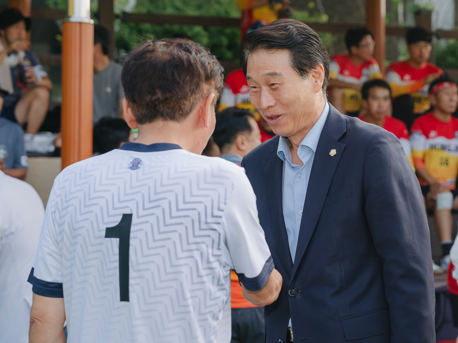 제18회 서대문구청장기 족구대회 개회식 8