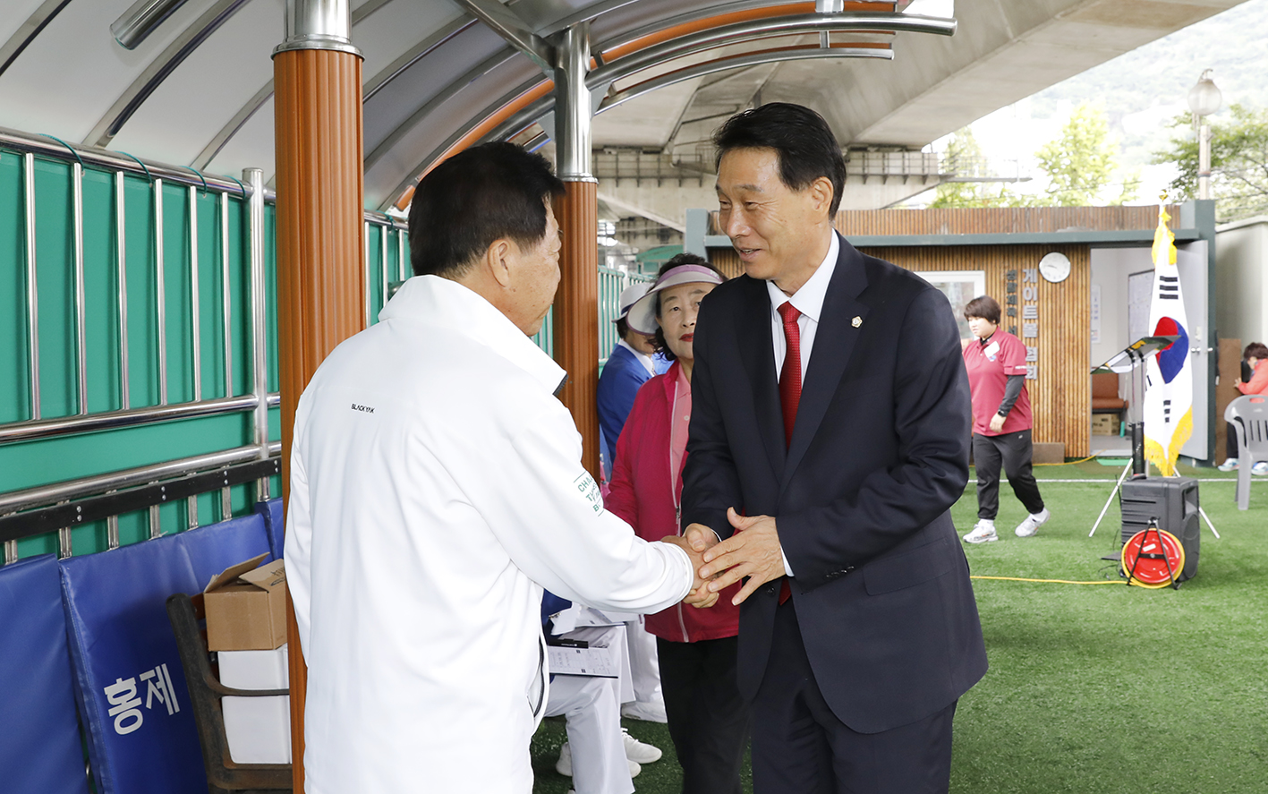 제18회 서대문구청장배 게이트볼대회 개회식 9