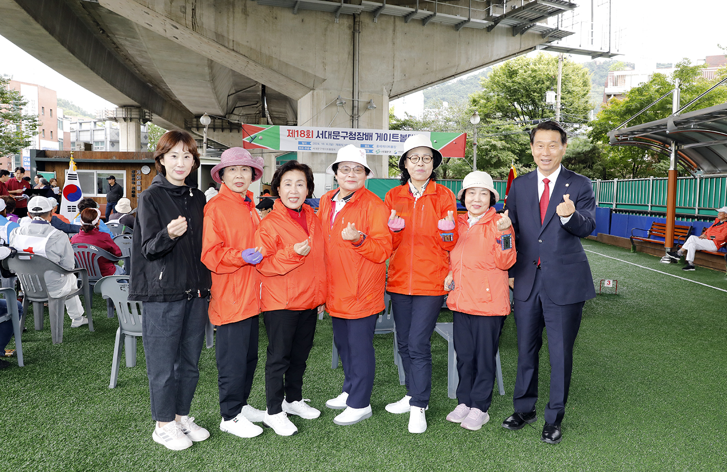 제18회 서대문구청장배 게이트볼대회 개회식 12