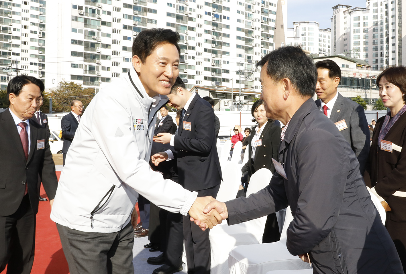 서울시립 김병주도서관 착공식 3