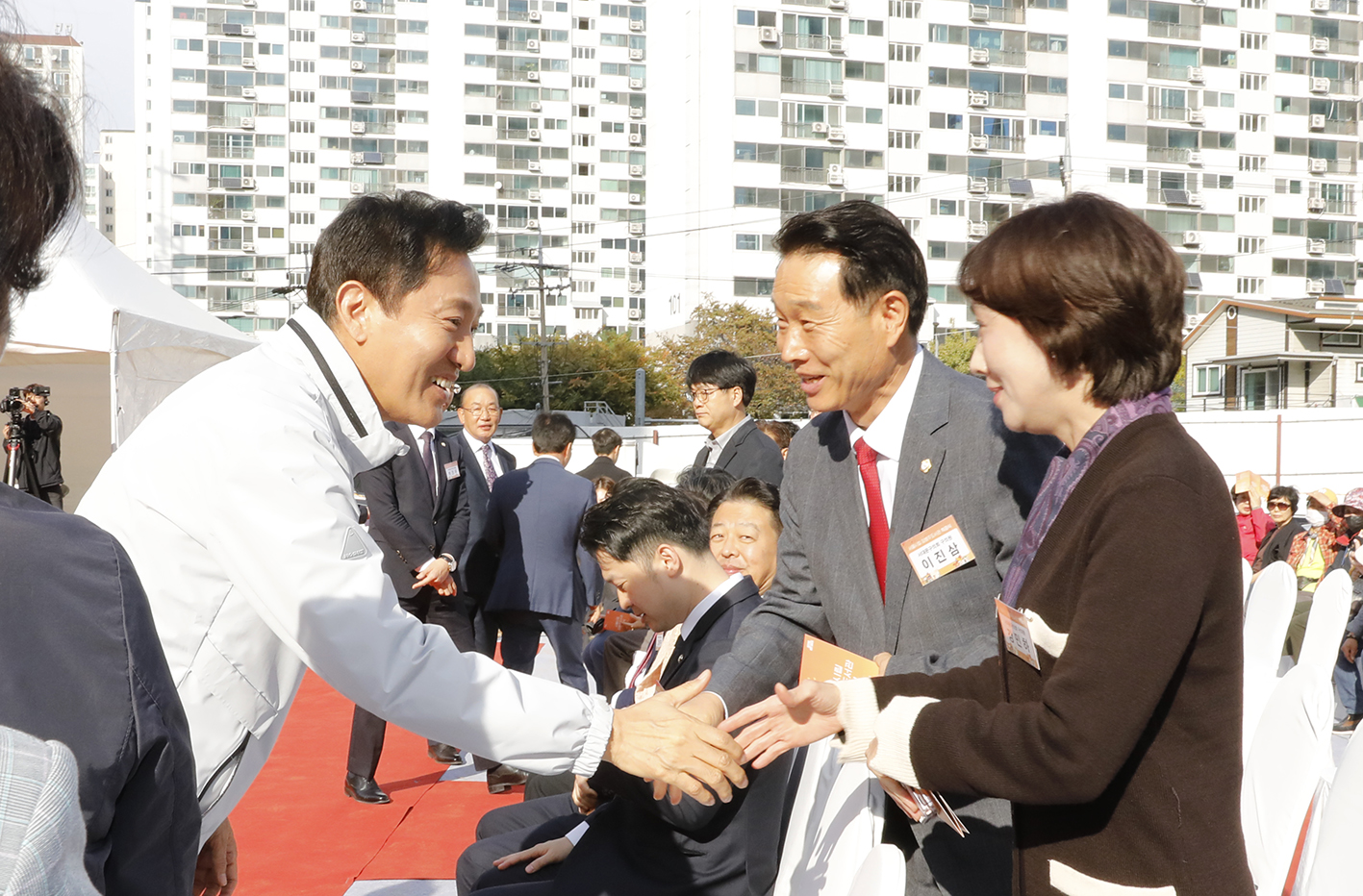 서울시립 김병주도서관 착공식 5