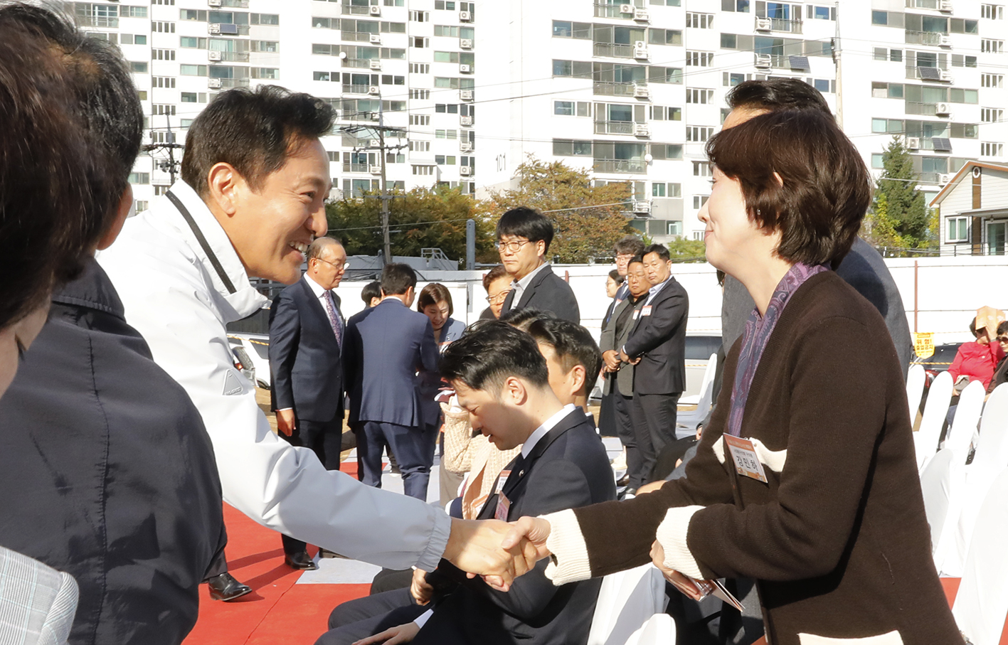 서울시립 김병주도서관 착공식 6
