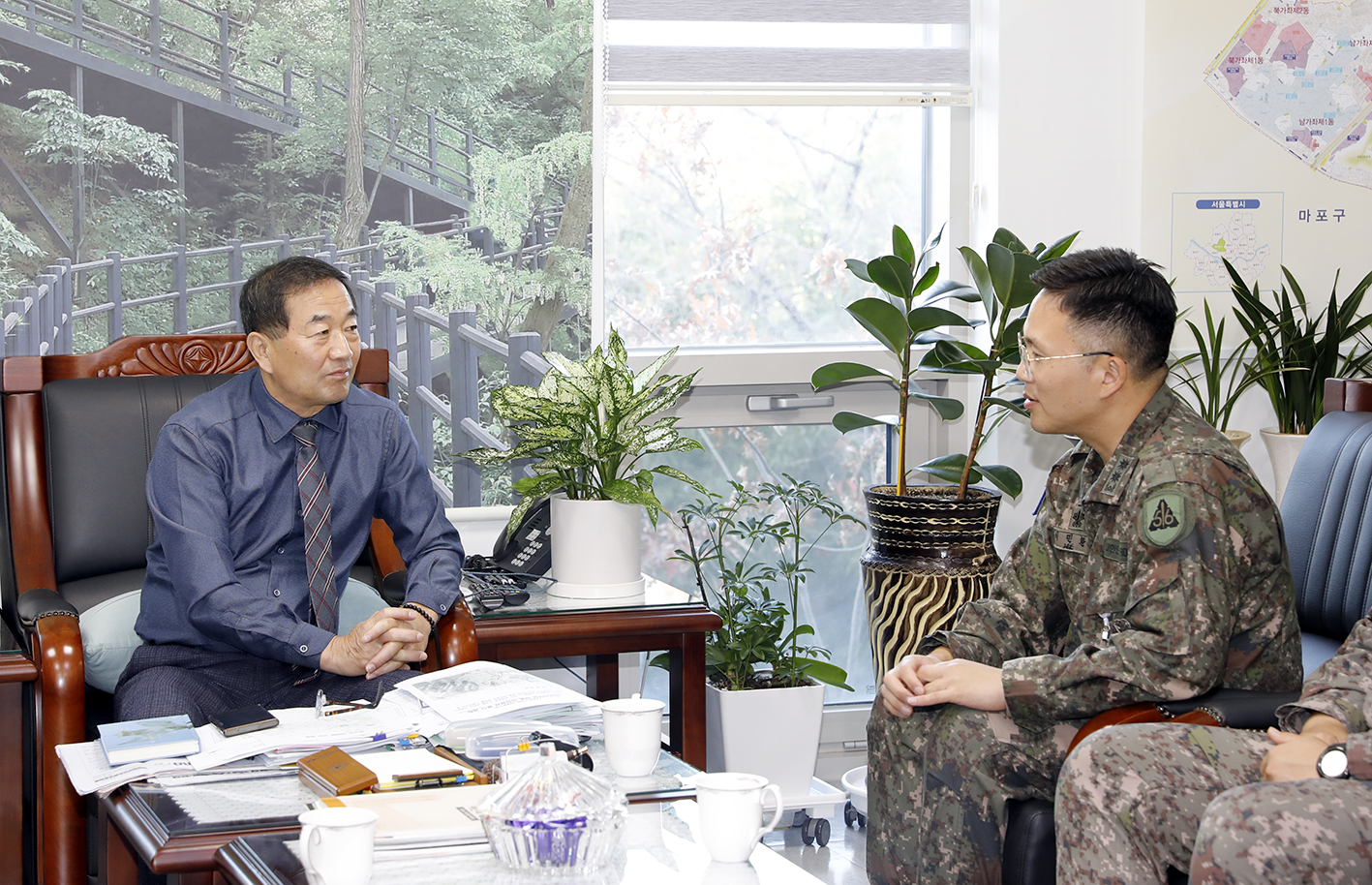 서대문대대 의장실 방문 3