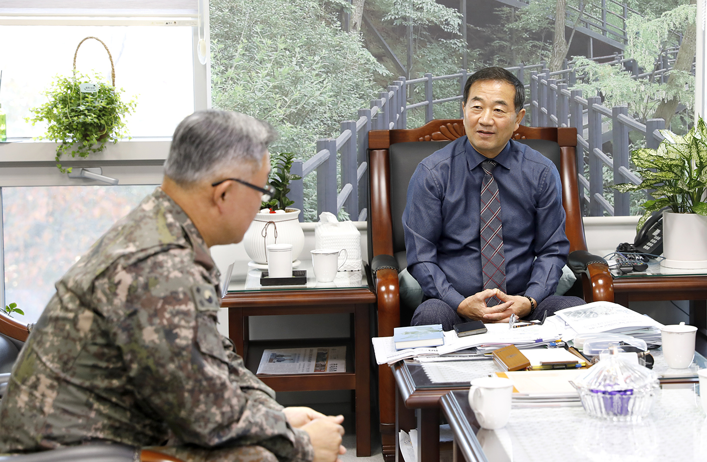서대문대대 의장실 방문 4