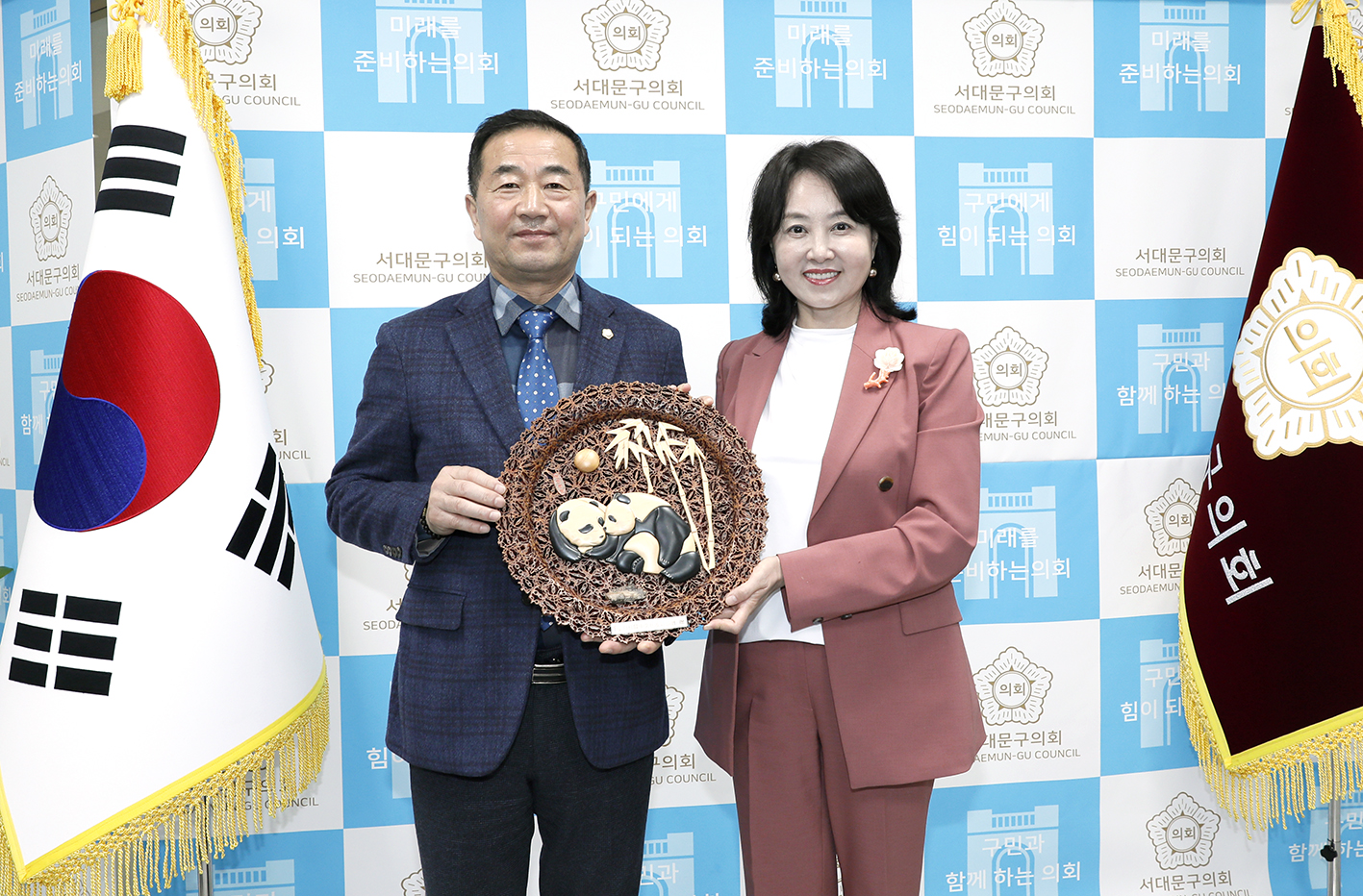 중국인민대외우호협회와 카스시 방문 2