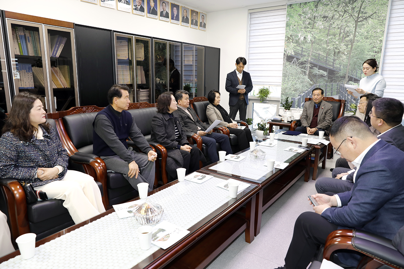 중국 창사시 대표단 서대문구의회 방문 6