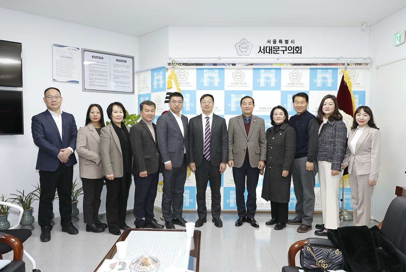 중국 창사시 대표단 서대문구의회 방문 12