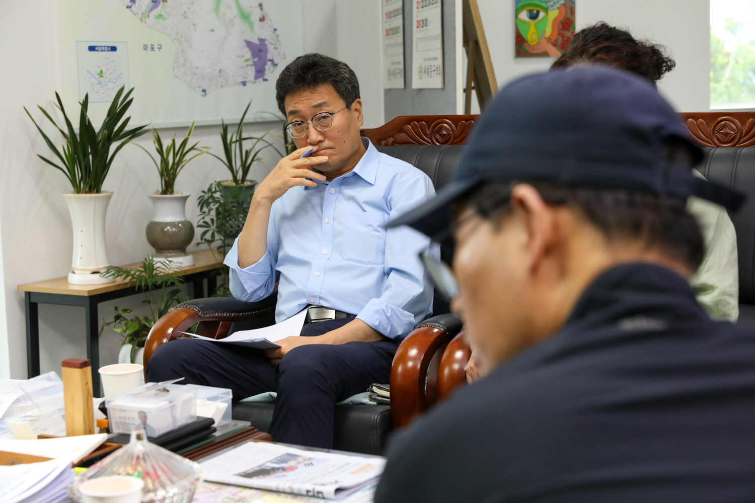 인왕시장 상인회 면담 4