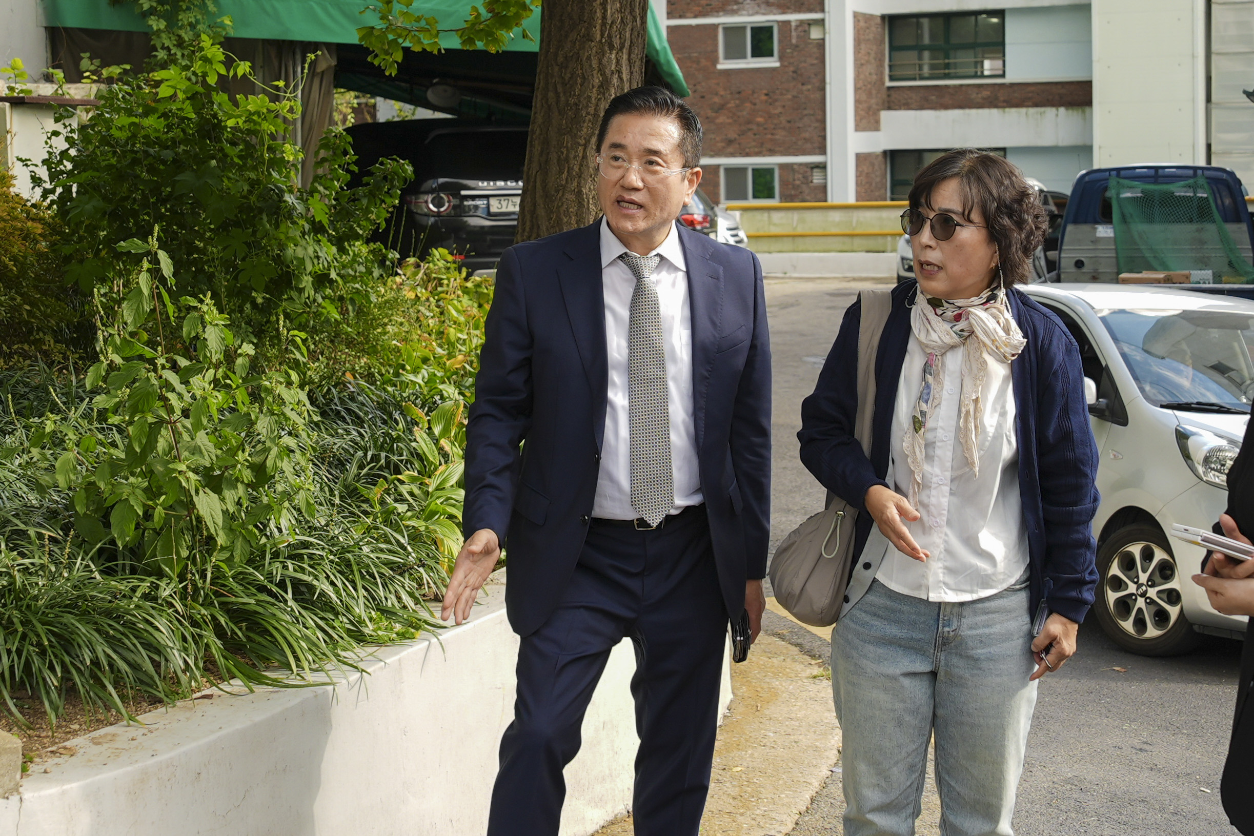전신주 및 교통섬 이전 관련 현장 방문 4
