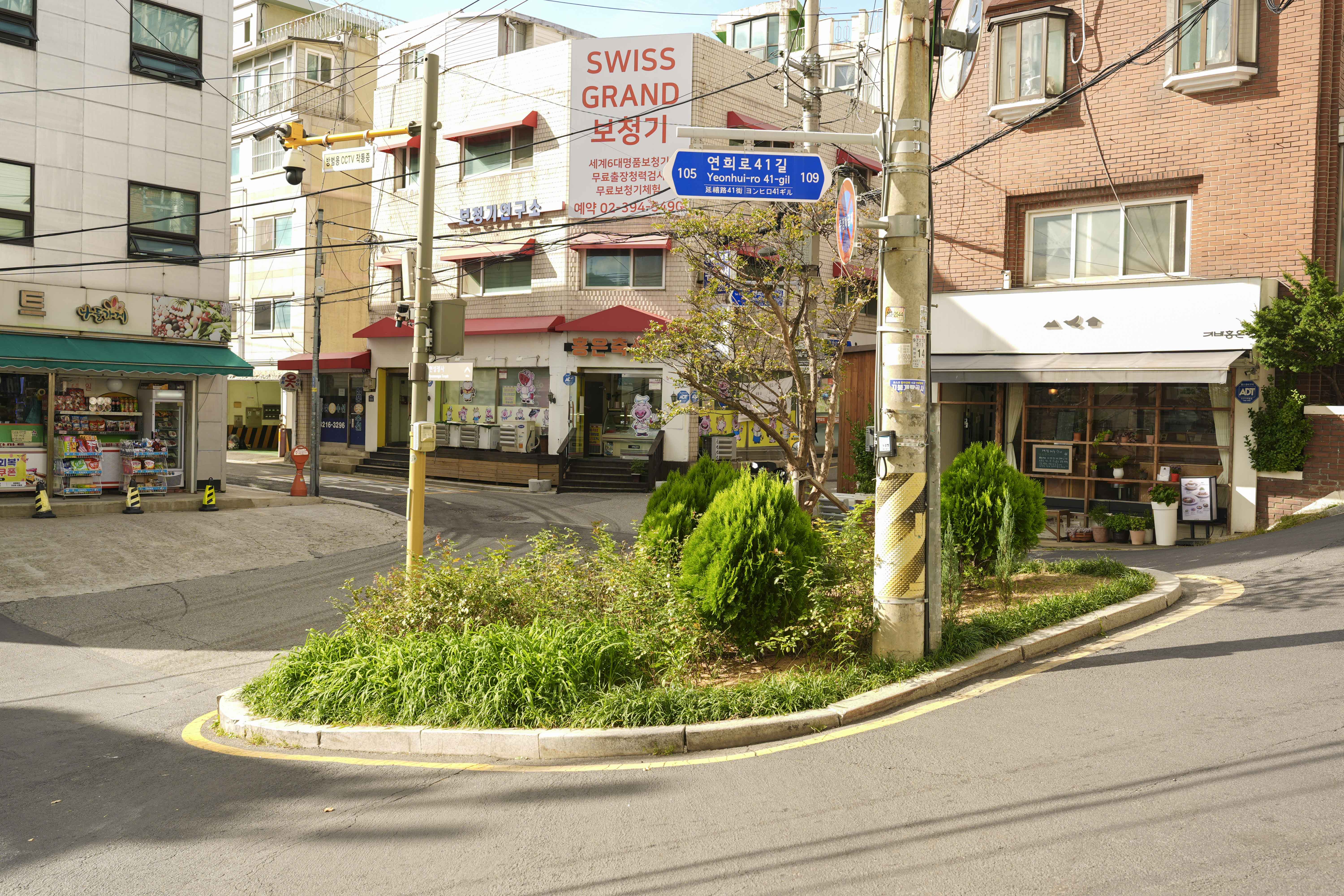 전신주 및 교통섬 이전 관련 현장 방문 5