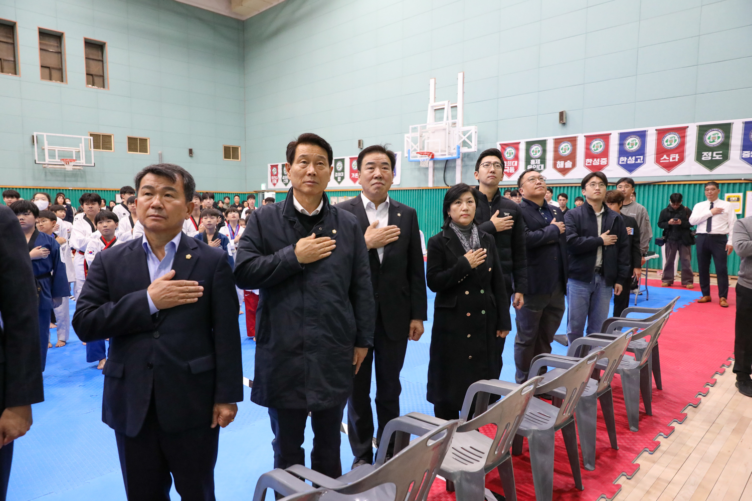 제16회 서대문구협회장기 태권도대회 개회식 12