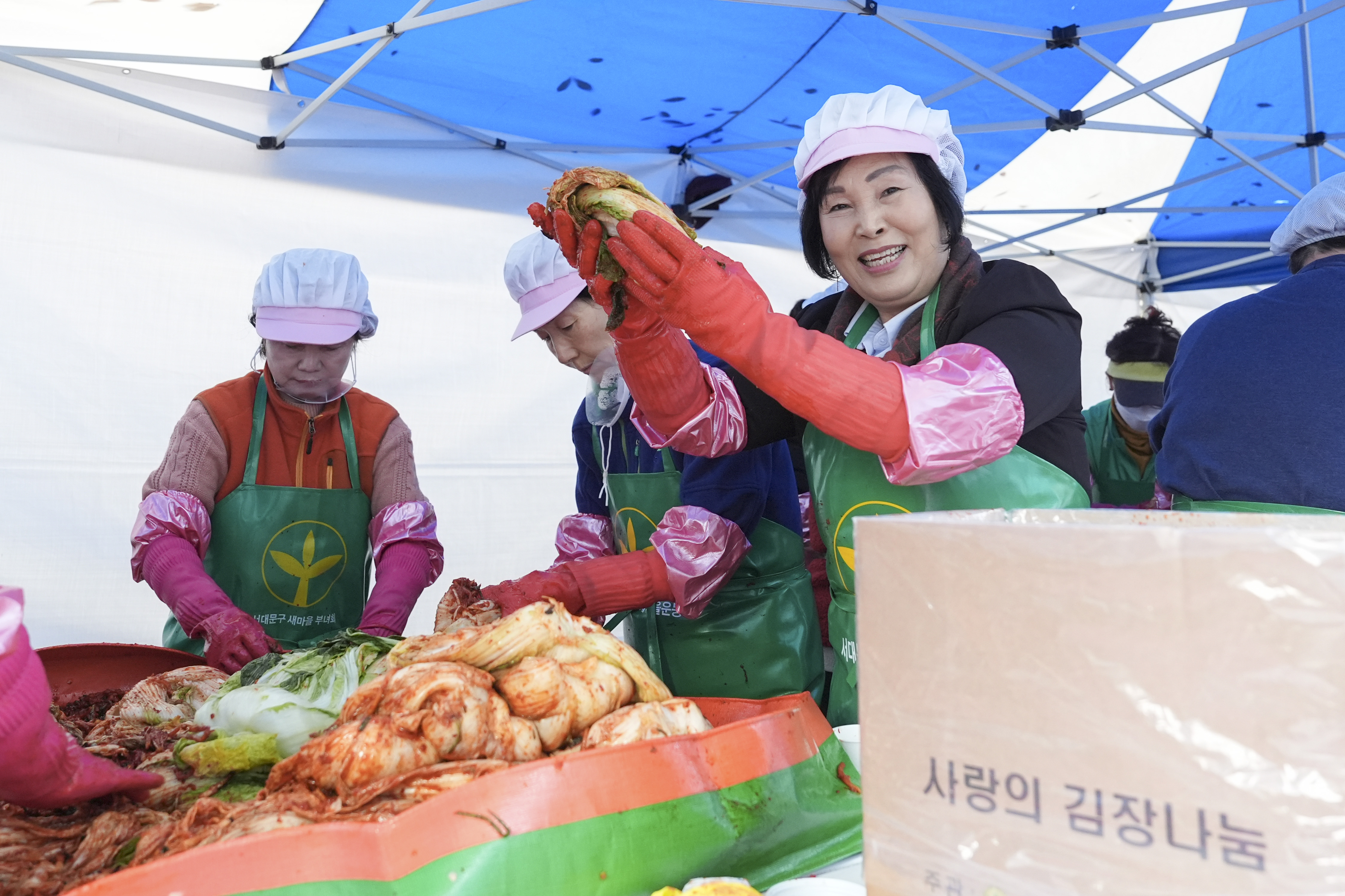 새마을부녀회 사랑의 김장 나누기 7