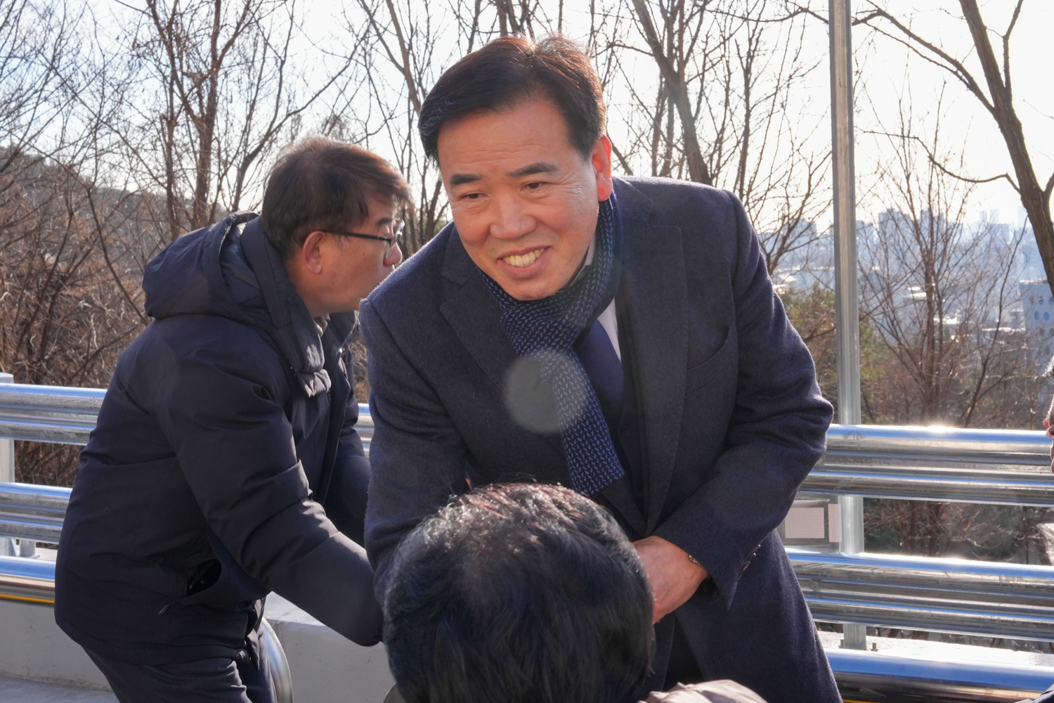 신촌동 금화터널 인근 도로개설공사 개통식 3
