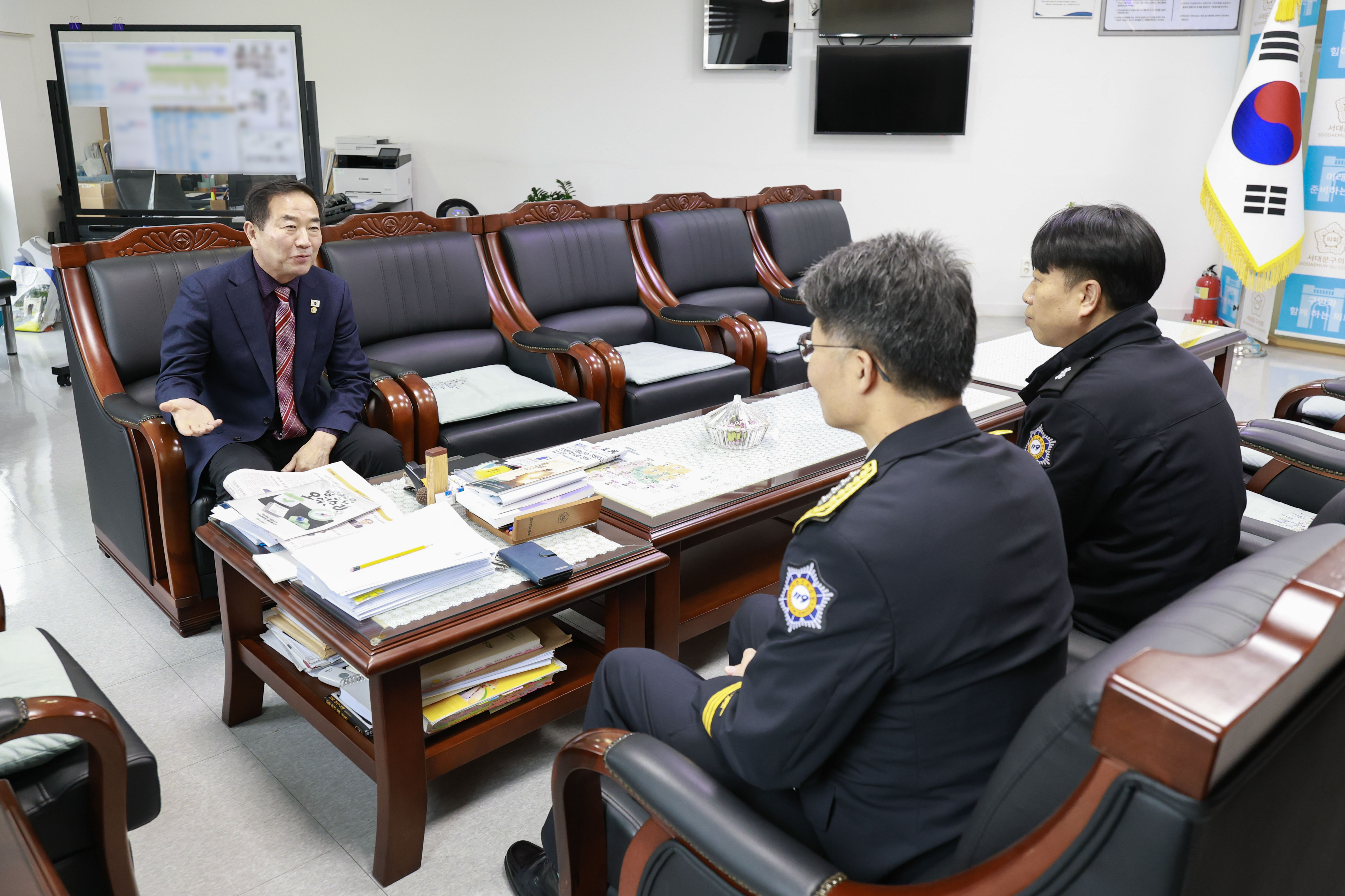 서대문소방서 서장 방문 및 간담회 2
