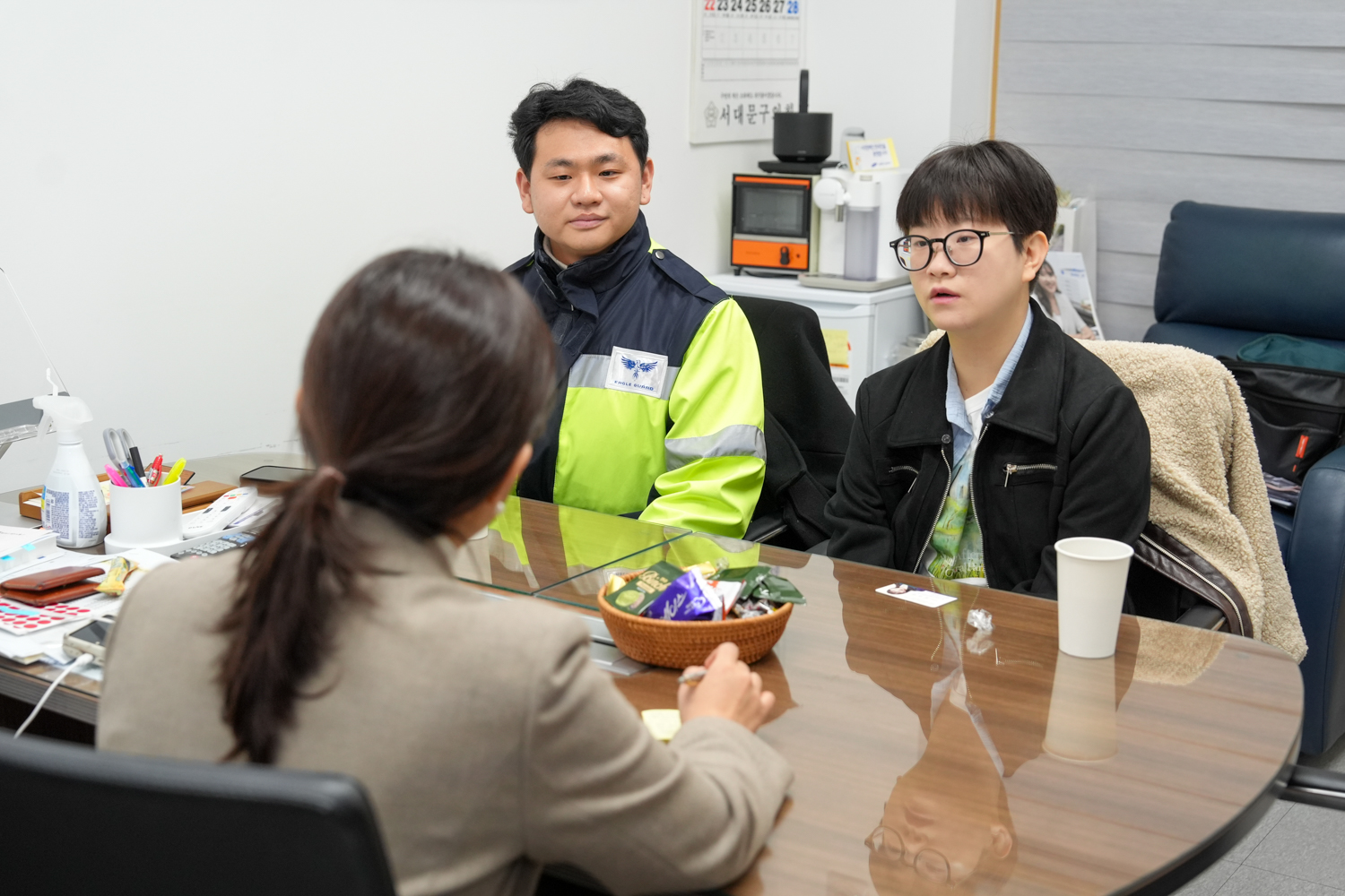 연세대학교 이글가드 의회 방문 3