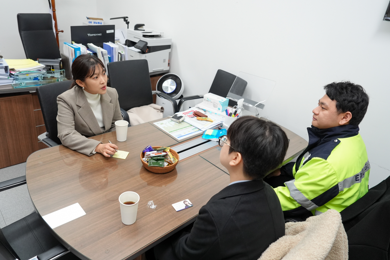 연세대학교 이글가드 의회 방문 4