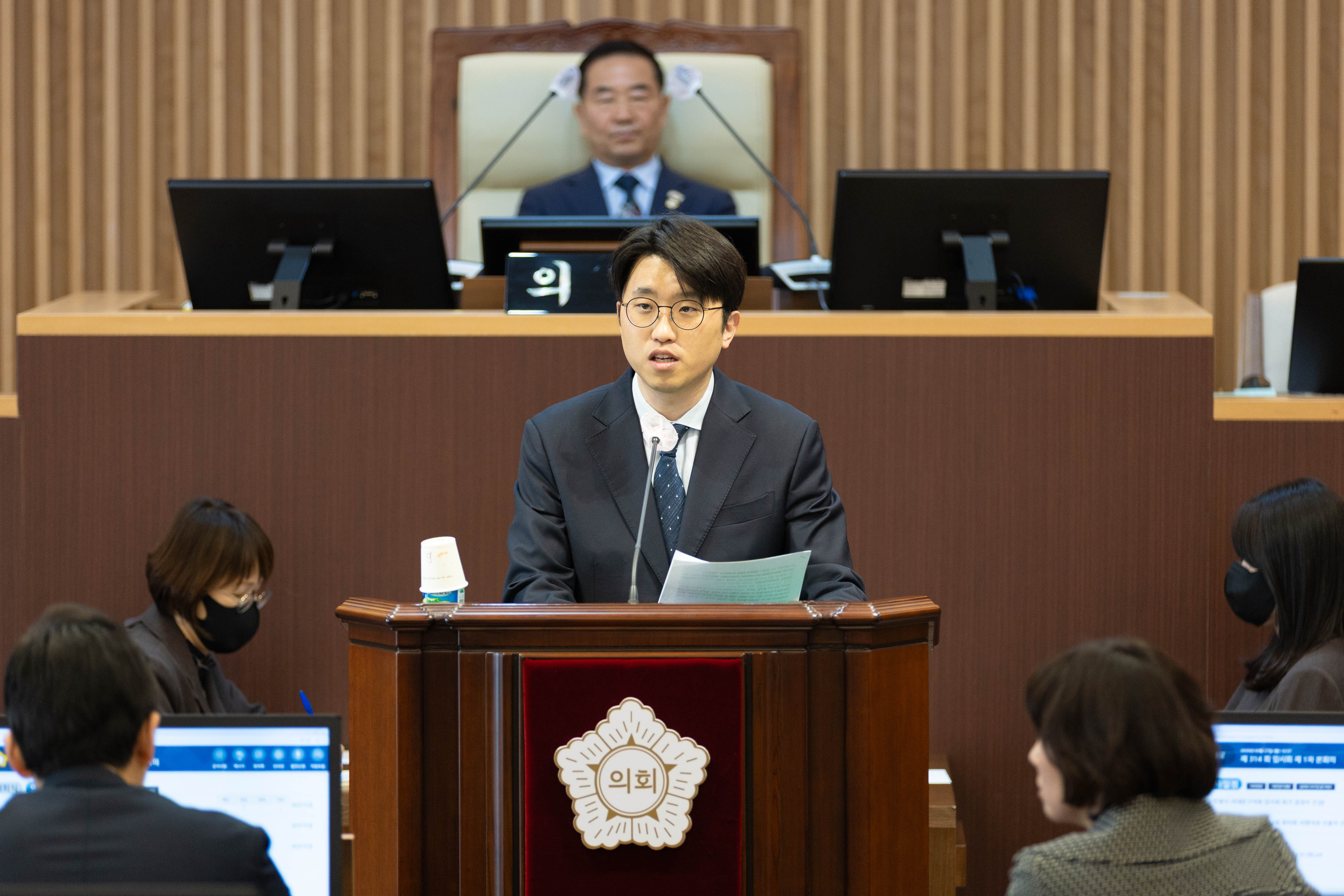 [1차 본회의] 제314회 서대문구의회 임시회 개회식 8