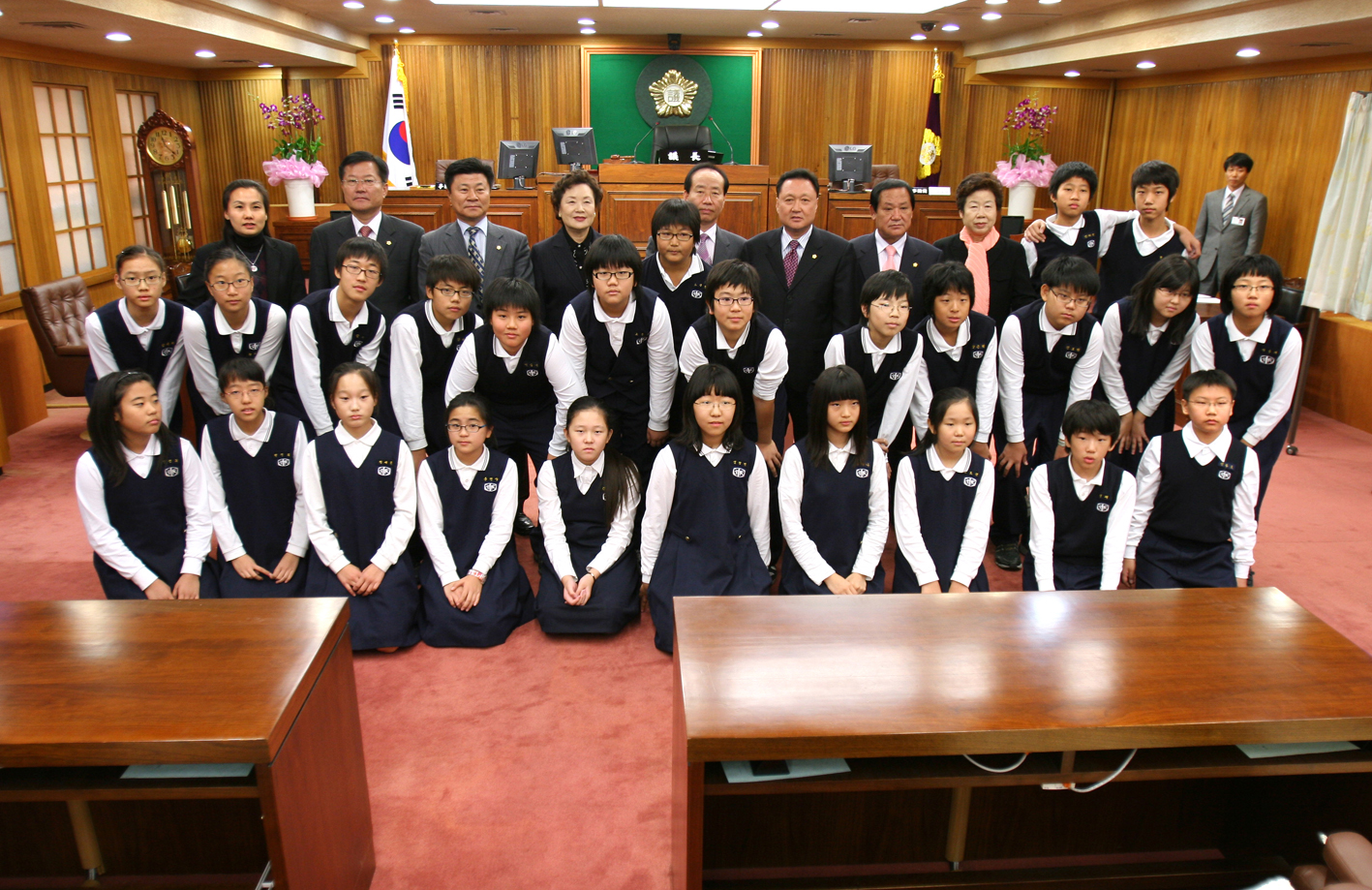 추계초등학교 모의의회 개최 1