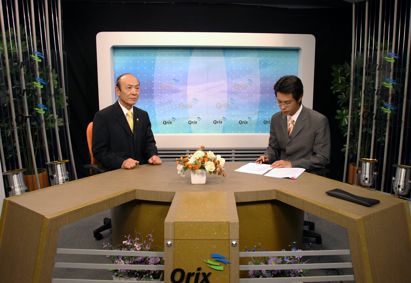 큐릭스방송 인터뷰 1