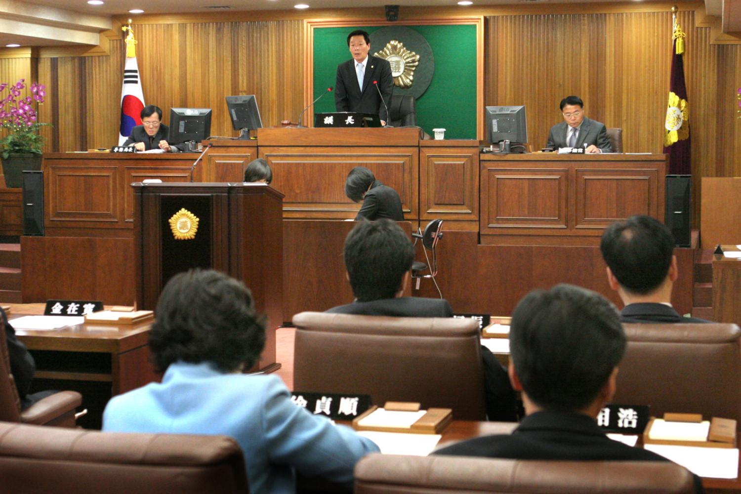 제176회 임시회 제1차 본회의