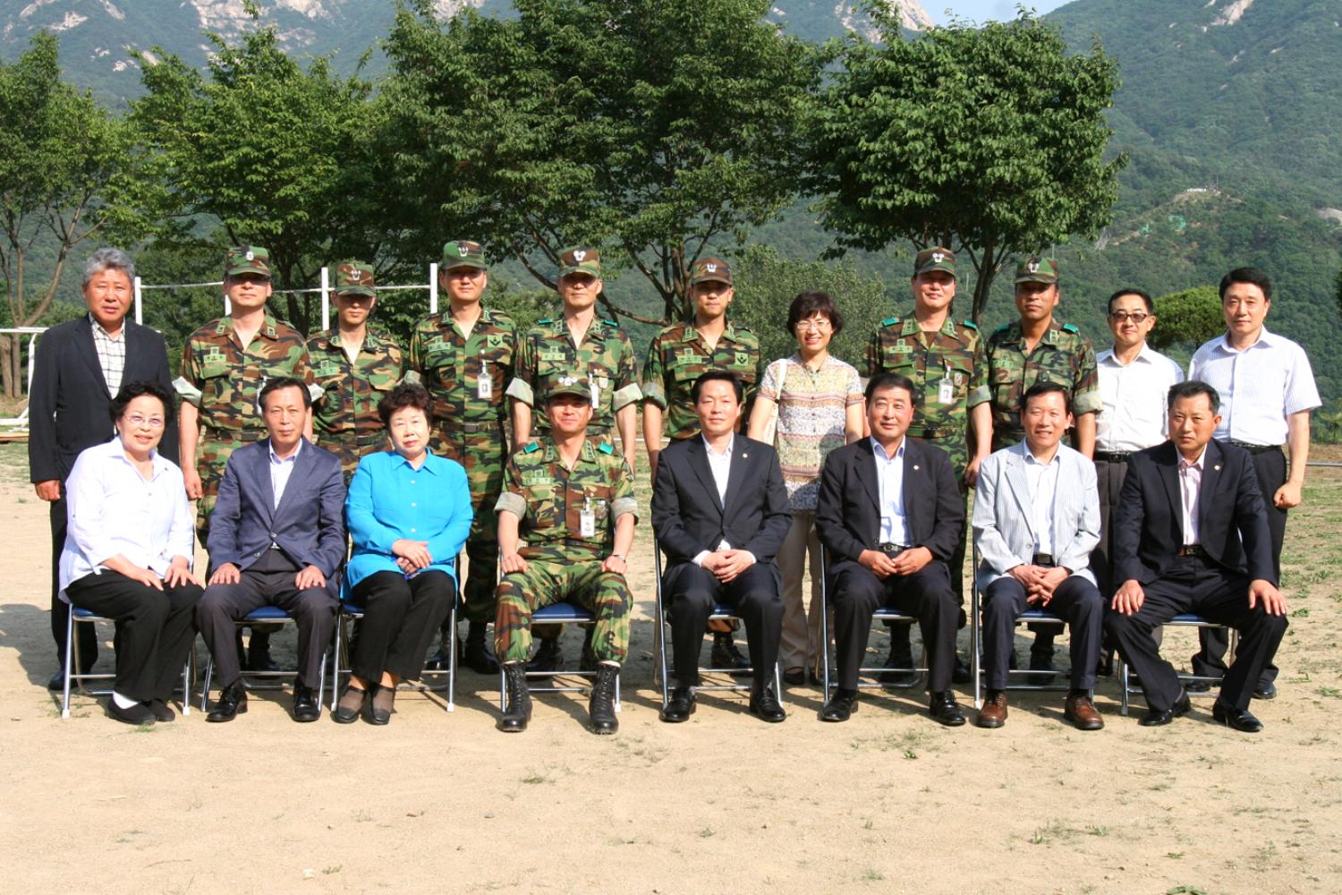 서대문구의회 초정 군부대 시설견학 및 간담회