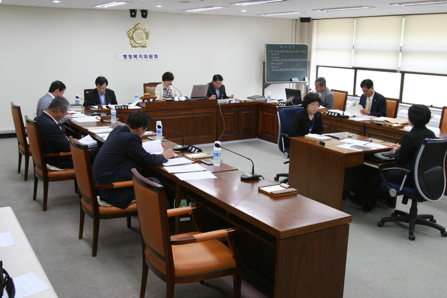 제179회 임시회 행정복지위원회