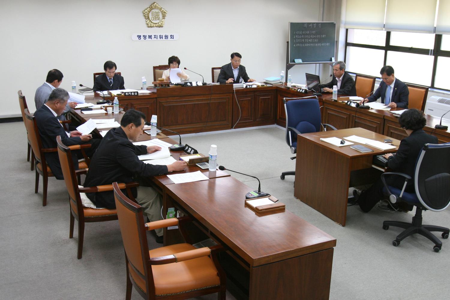 제180회 임시회 행정복지위원회