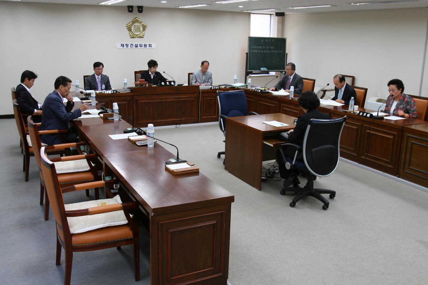 제180회 임시회 재정건설위원회