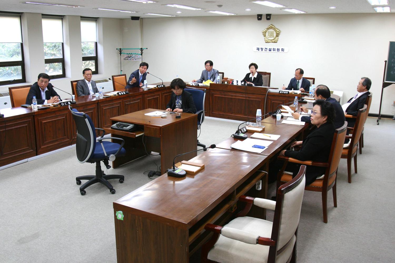 제181회 임시회 재정건설위원회