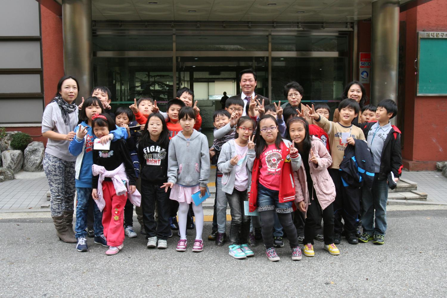 창서초등학교 서대문구의회 방문